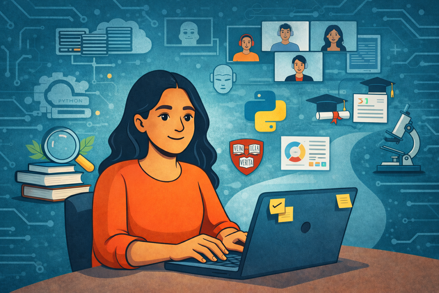 Virtual Learning, the Real Grit